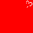 Red background with white pixelated heart symbol in upper center, no visible text or additional elements.