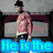 six with a central figure, text overlays, and a dog, all in pixelated style