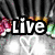 Four distinct display text: 'Live' with a heart, 'Love', 'Laugh', and 'Converse!' with a crown, each in bold white lettering against varied backgrounds