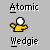 Animated sequence of yellow figures with white heads in various group poses, alternating between single and multiple figures on gray background.