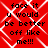 Red background with white diamond-shaped pattern and black text reading "face it u would be better off like me!!!" in four identical quadrants