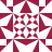 A static pixelated pattern featuring a symmetrical arrangement of maroon and white shapes including triangles, stars, and cross-like forms.