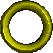 Animated sequence of yellow rings rotating around two distinct emoji faces on a gray background.
