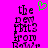 A bright pink background displays two identical vertical text blocks with a green pixelated heart above the left block.
