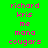 Green background with pink text listing names and words, some text blocks highlighted in cyan blue.