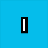 Pixelated with blue, pink, white, and gray quadrants showing a vertical bar, heart symbol, text, and four character figures