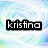 Pixelated text labels 'kristina', 'eisel', and '<nicole>' appear sequentially over a swirling light blue and white background with gray