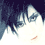 Pixelated animated image of a cat's face with shifting light and shadow across its features.