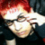 A pixelated cartoon character with red hair and glasses appears on the left side of a contact sheet, while bold red text reading "Genius" is displayed on the right against a black background.