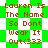 Green and white checkered background with red text reading "Lauren Is The Name So Dont Wear It Out<(333" in two identical vertical sections.