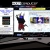 Static pixelated image of a figure in dark blue top and red skirt standing against white background with partial interface elements visible.