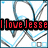 A split-screen animated icon with a blue and white geometric pattern on the left and a green-tinted character image on the right, displaying text overlays.