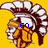 Pixelated Spartan helmet icon with blue text overlays on yellow background, showing three distinct text states.