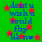 Green background with red stars and blue text repeating 'dont u wish u could flip lik me' in a pattern