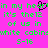Pixelated green text on bright pink background with a small dark heart symbol, repeating across the image.