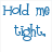 Blue text fragments and a red heart-shaped scribble on white background with gray section.