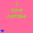 A pink background displays green text 'i love natalie' with blue heart icons appearing and disappearing in vertical stacks across the image.