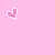 Pink background with three white-outlined pink hearts and three instances of the text 'Chrissy' in light gray pixelated font.