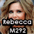 A static image of a woman with long wavy brown hair in two , one with text overlay and one without