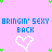 Pixelated animated contact sheet showing three frames of a pink background with blue text and white heart outlines, partially obscured by gray transparency in the bottom-right corner.