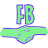 Green and purple pixelated icon with 'FB' letters above a handshake symbol on gray background.