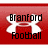 Red background with white Under Armour logo and black text reading Branford Football, Kicks East, and OSS.