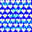 Pixelated text repeats 'Alex burns Alex burns and Alex countermancounterman forever!!!!!' over a blue heart-patterned background.