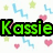 Pixelated text phrases in various colors on a patterned background with hearts and zigzags.