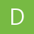 Green square background with a white pixelated letter D in the center.