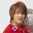 A person with light brown hair wearing a red shirt appears in , each showing different heart symbols and text below the image