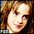 Four pixelated show a person with light brown curly hair and red lips, each displaying different facial expressions and text below