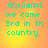 Cyan text on gradient background reads 'floriida=] we came 3rd in th country' with pixelated font and orange-yellow backdrop.
