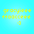 Yellow pixelated text and smiley face on cyan background, four identical arranged in a with no visible animation changes