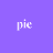 Purple background with white text 'pie', '+', 'julia', '=', and 'love' arranged in a mathematical equation format.
