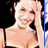Static 48x48 pixel icon showing a smiling person with light skin and long hair, wearing a sleeveless top against a black background.