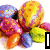 Pixelated Easter-themed icon with colorful eggs and a bunny, text reads 'Love' and 'Easter!' in bold white letters.