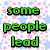 Green pixelated text on a star-patterned background with 'some people lead some people follow' and '-James Lucas Scott' visible.