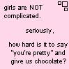 Static pink background image with pixelated black text and a small square icon in the top-right corner.