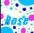 Pixelated icon with blue text 'ROSE' over a white background, surrounded by scattered pink and blue circular shapes.