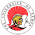 Pixelated circular icon with red helmeted figure, yellow face, and gray circular border containing faint text.