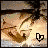 Animated sequence of heart-shaped icons floating against a blurred background with warm tones and dark branches.