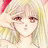 A pixelated anime-style character with blonde hair and a red Santa hat on the left, next to black background text reading "Anime IM" above smaller stylized text on the right.