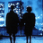 Two silhouetted figures stand against a blue pixelated background with text reading "Where Is My Mind?" on the right.