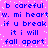 Pixelated blue text on a bright pink background repeats phrases about breaking hearts and falling apart in a pattern