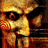 A contact sheet of five animated frames from a Saw movie-themed buddy icon featuring the Jigsaw puppet's face and fingers with "NU SAW" text.