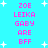 Pixelated text and star graphics on a cyan background, with two identical vertical of pink text reading ZOE LEIKA GABY ARE BFF