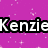 Pixelated text and background patterns in a with multiple color schemes including purple, pink, and striped sections