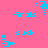 Pixelated blue text and geometric shapes on a solid pink background, with repeated 'finals' and 'suck' text and corner symbols.