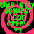 A static image with four identical spiral patterns in pink and black, overlaid with green text reading "this is the sexiest icon ever!!" and "v9" at the bottom of each spiral.