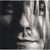 A contact sheet of two animated frames showing a grayscale image of Kurt Cobain on the left and stylized text on the right, with visible pixelation and dithering effects.
